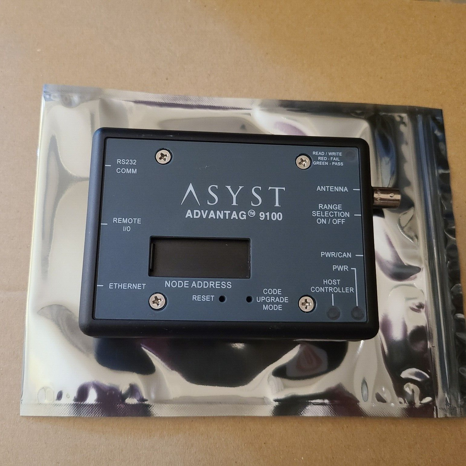 ASYST ADVANTAG 9100 P/N 9700-9960-01 «60 DAYS WARRANTY»