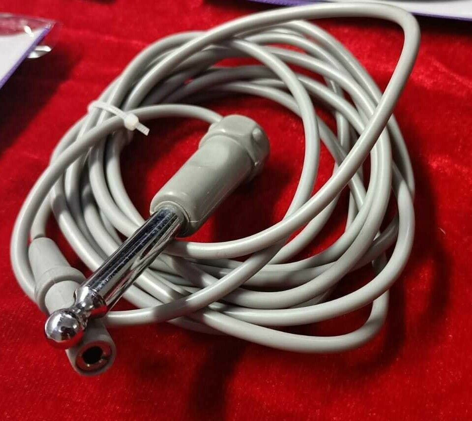 Monopolar Laparoscopic Cable Cord one Side 4mm Female Hole Reusable 10pc