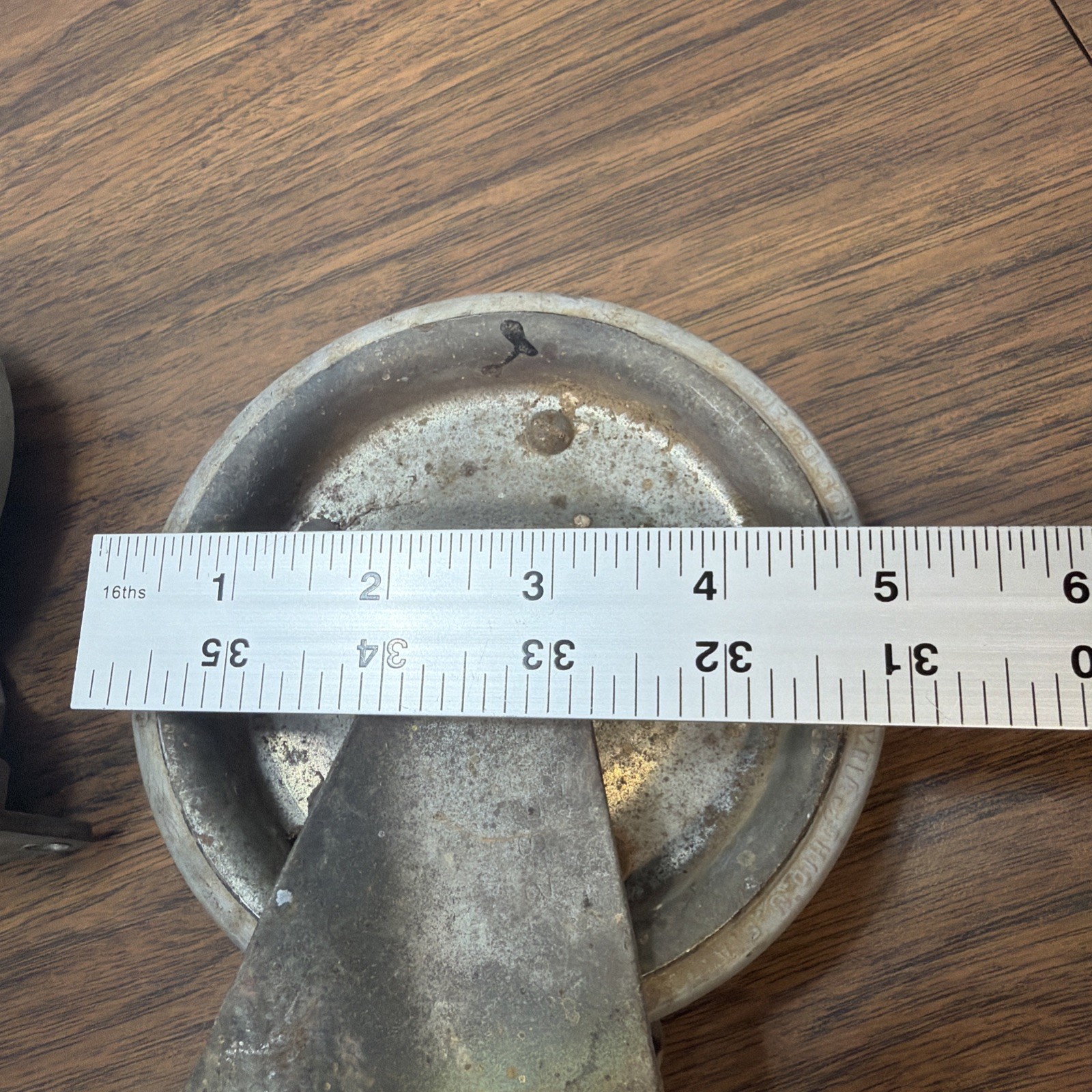 Pair Vintage Colson Quiet Caster Wheels – 5” x 1” – Made USA Model 2-5-65