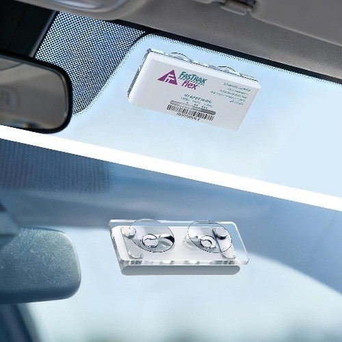 Magnetic Flex Holder for Windshield – Custom Fit for Transponders, UV & Heat Re