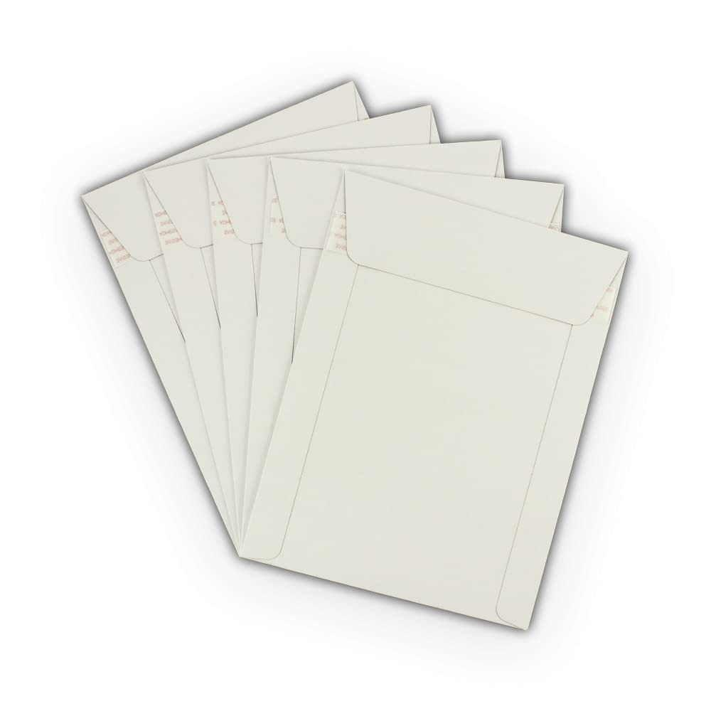 400 EcoSwift 9 x 11.5 Rigid Photo Mailers Keep Flats White One Size,