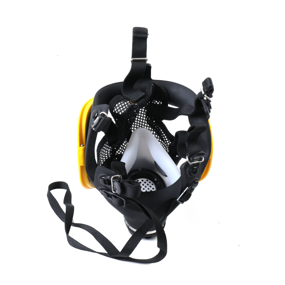 Electric Full Face Gas Mask Constant Flow Respirator Supplied Air Fed System us