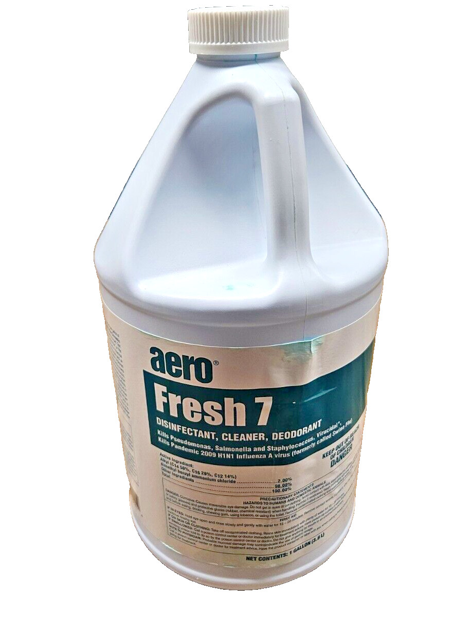 Aero Fresh 7 Disinfectant Cleaner & deodorant Gallon Anti-Bacterial Virucidal