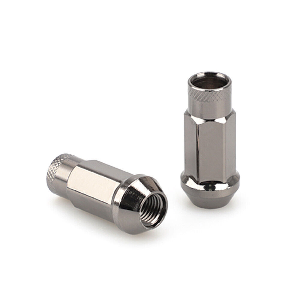 20PCS extended forged steel wheel tuner lug nuts open end light Wheel Nut Screw