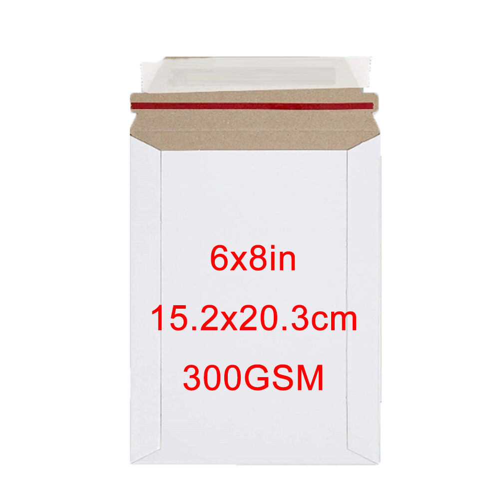 6×8 7×9 9×11.5 9.75×12.25 Self Seal Photo Document Rigid Mailers Flat Envelopes