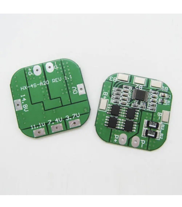 4S 6A~8A BMS Protection PCB Board for 18650 Lithium Li-ion Battery 14.8V