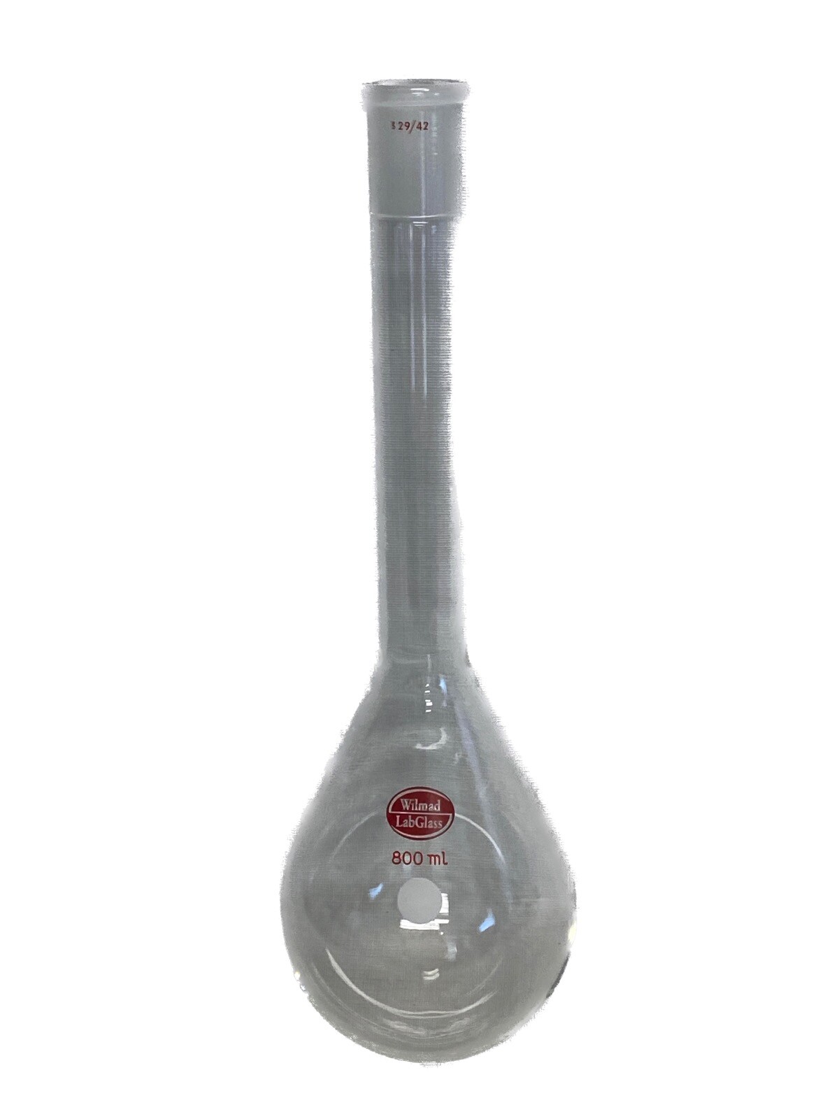 WILMAD LABGLASS Glass 800mL Kjeldahl Distillation Flask 29/42 LG-7920-114