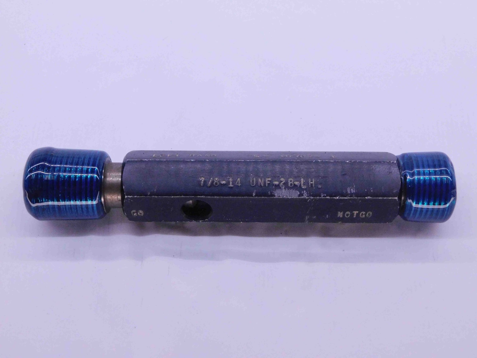 3/4 16 NF LEFT HAND SPECIAL THREAD PLUG GAGE .75 GO NO GO PD’S = .7124 & .7169