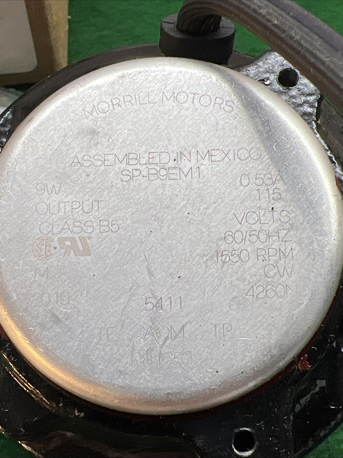 Packard Unit Bearing Motor Stock # 10009