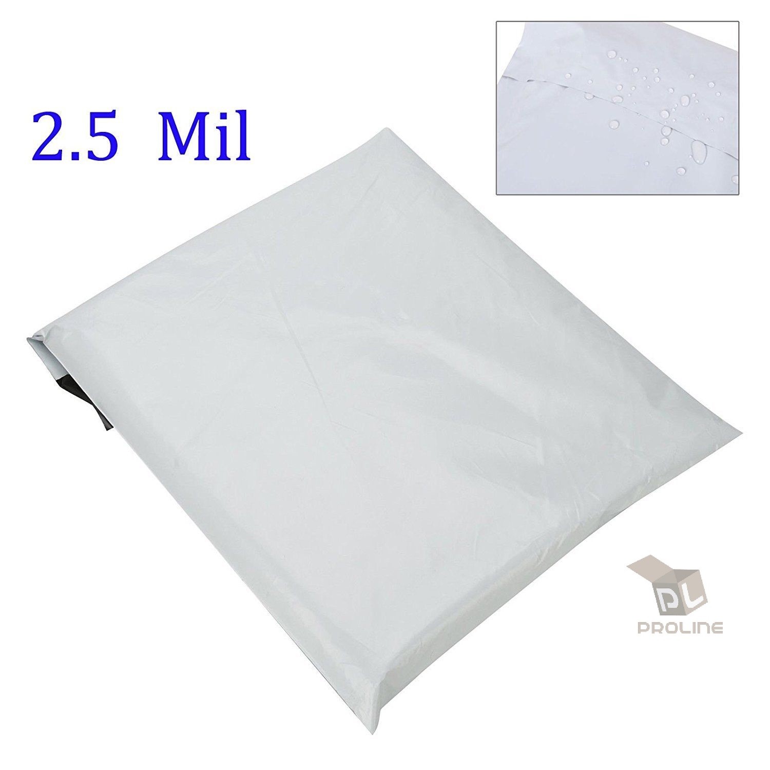 50 19×24 Poly Mailers Self Sealing Shipping Envelopes Plastic Bags 2.5 Mil