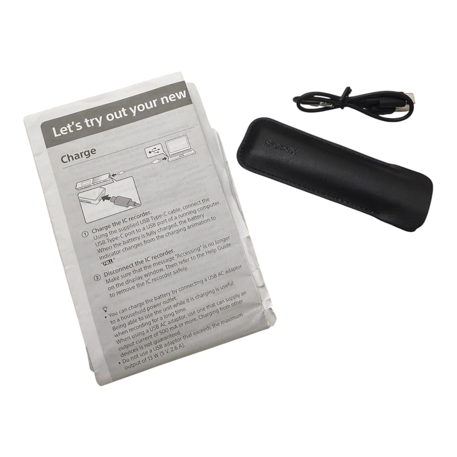 Sony ICD-TX660 16GB Compact Audio Recorder