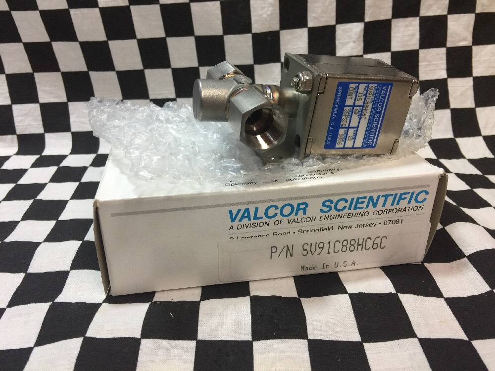 Valcor Scientific BLUE M CRYO SOLENOID VALVE 1/4″FNPT, SV91C88HC6C #1600A4 Box A