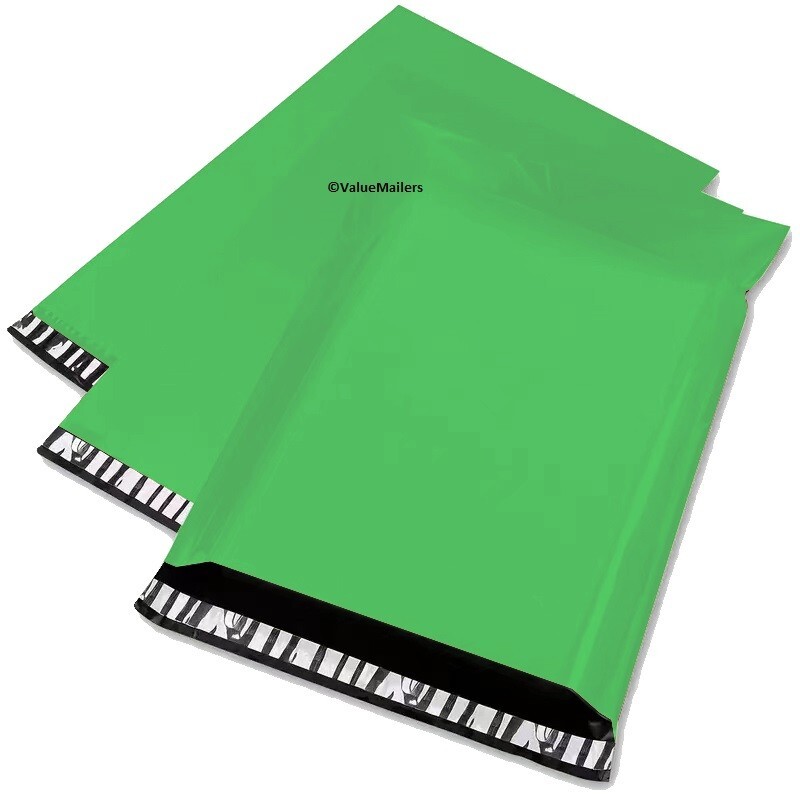 300 6×9 GREEN Poly Mailers Shipping Envelopes Bag Quality 2.5 Mil Color Bags