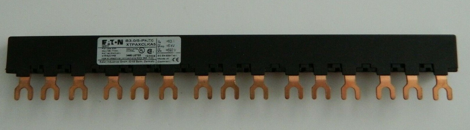 NEW Eaton XTPAXCLKA5 3 Phase Commoning Connector Link B3.0/5-PKZ0 Many Available
