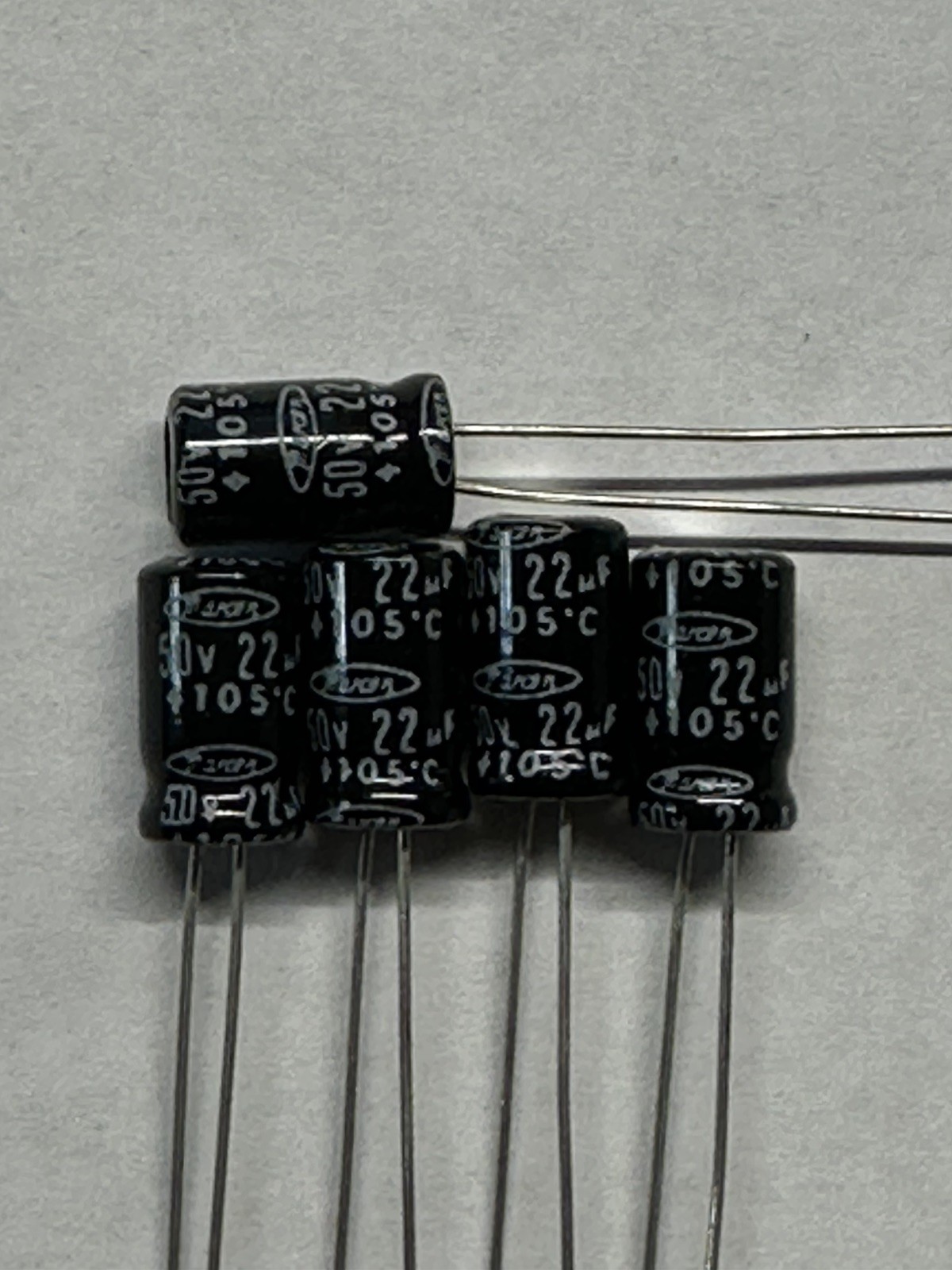 Marcon 22mF 50 V ELECTROLYTIC Capacitors Lot Of 5 Pcs – US