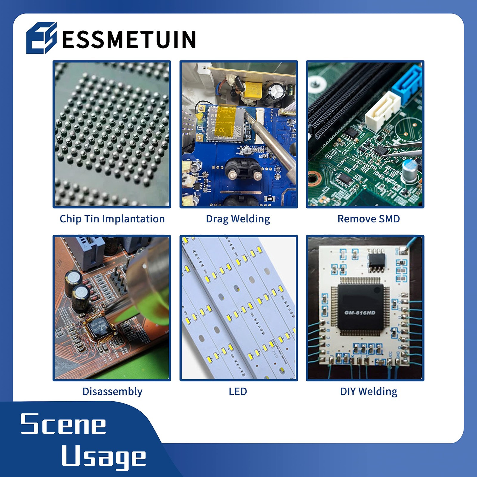 Essmetuin No Clean Soldering Flux Paste, Soldering Flux For Copper Pipe Brazi…