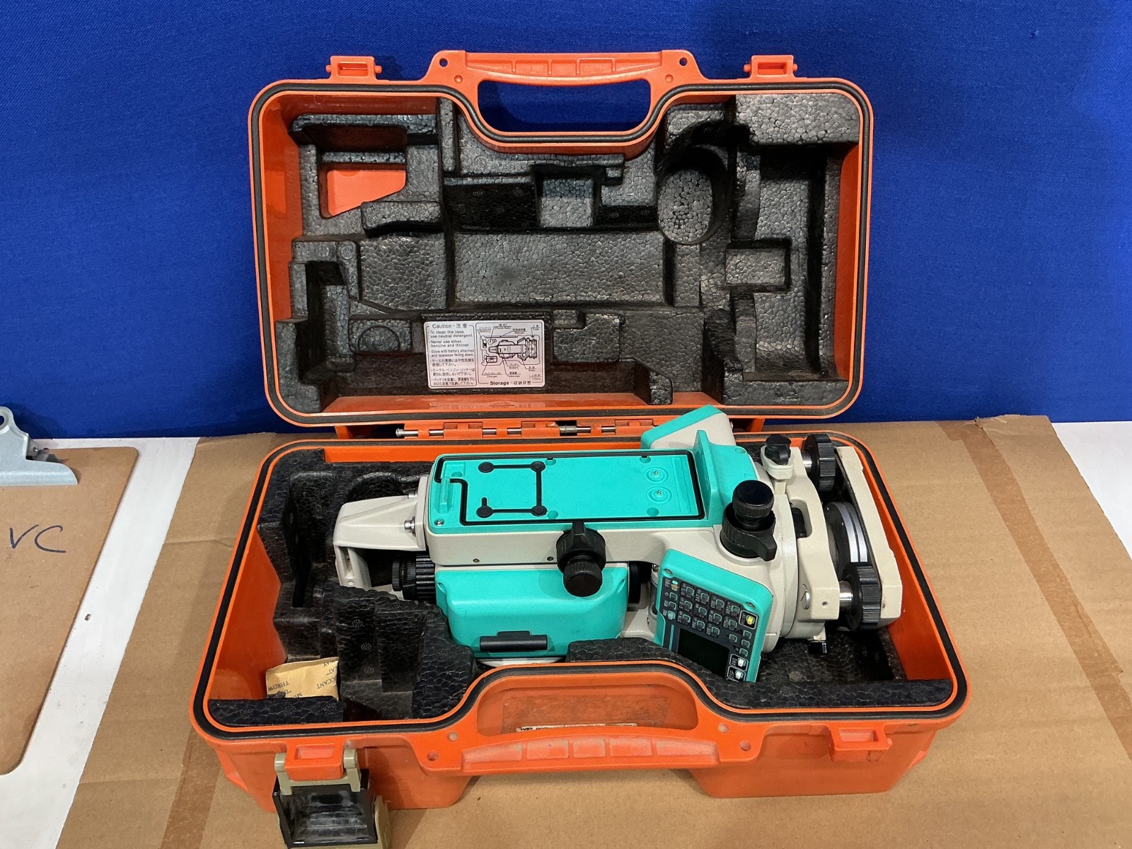 Clean Nikon DTM-322 Total Station Powers Up Error Message *READ*