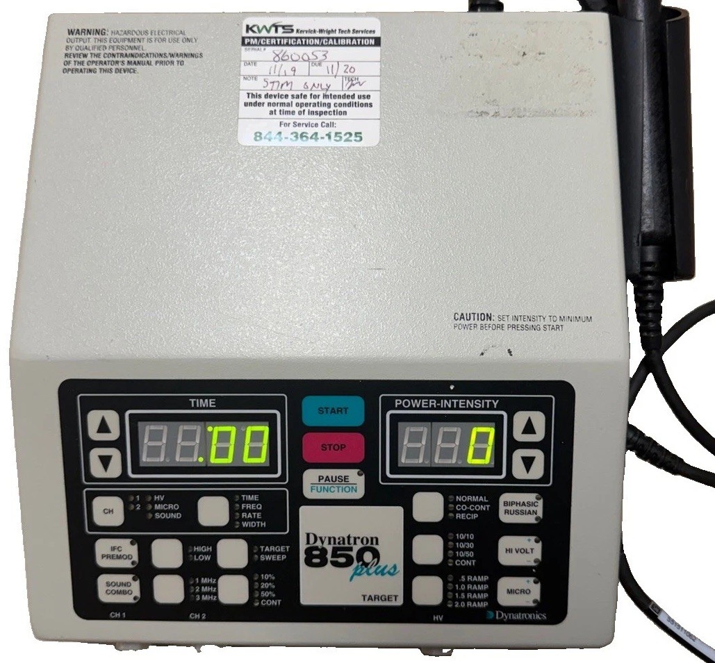 Dynatronics Dynatron 850 Plus Therapy Ultrasound W/ Wand Physical Therapy