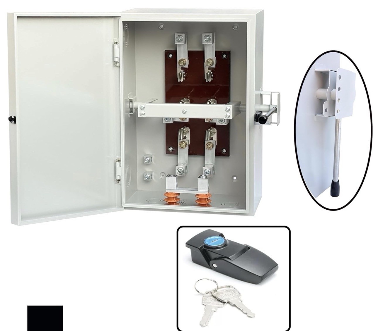400A Generator Transfer Switch 96000W high-Power Double-Throw Safety 120V/240V