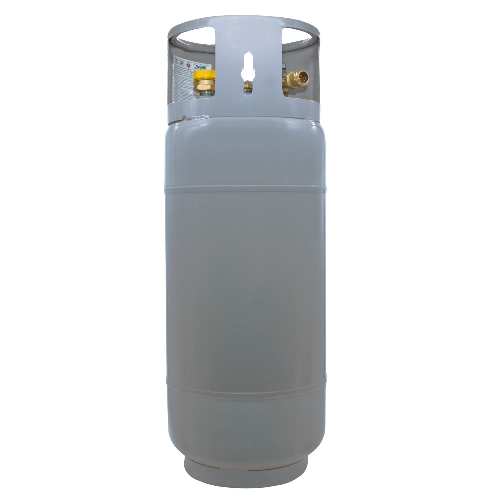 Flame King 43.5 LB Steel Forklift Propane Cylinder With Gauge and Fill Valve