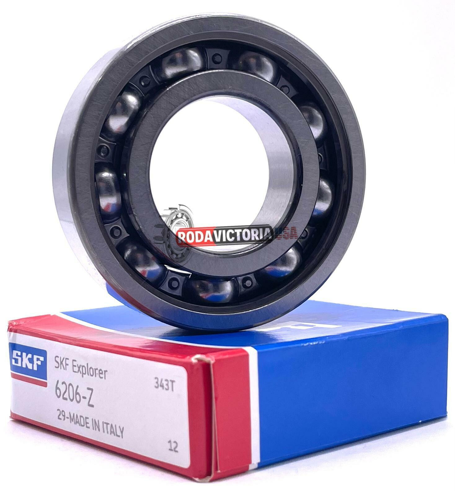 6206Z 100% GENUINE SKF Bearing 30X62X16mm 6206 ZE OPEN ONE SIDE
