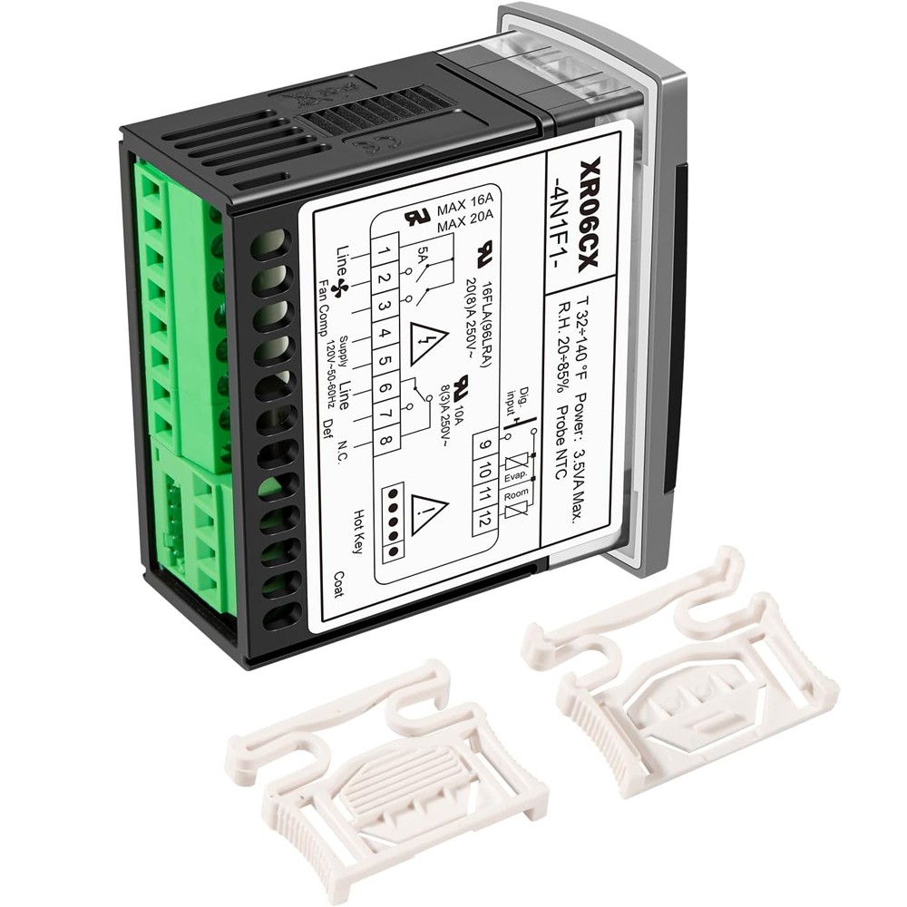 Replacement For Dixell Temperature Controllers XR06CX-4N1F1 Digital Thermostat