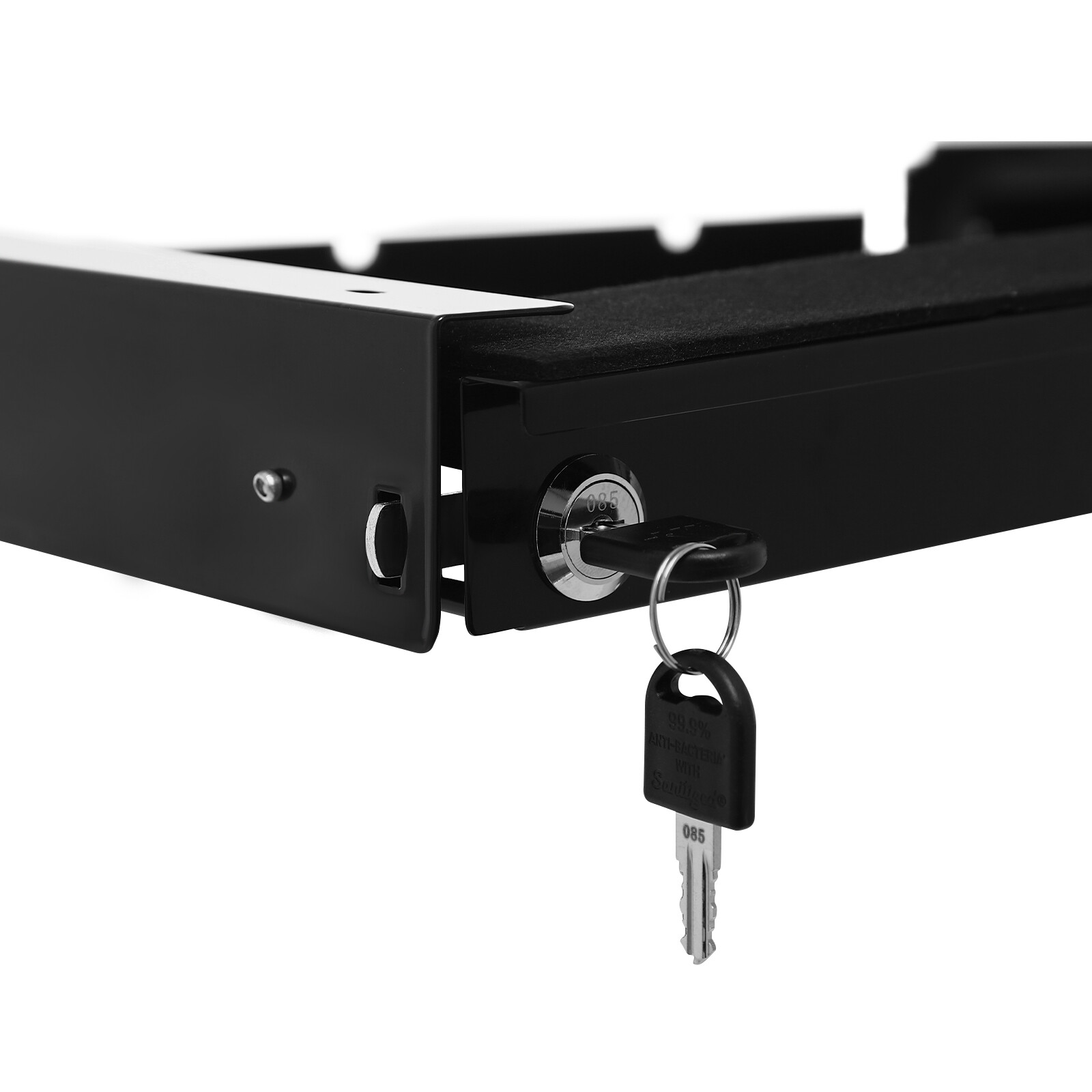 Slide Out Under Desk Keyboard Tray Pull Out Keyboard Drawer Shelf Vented Design