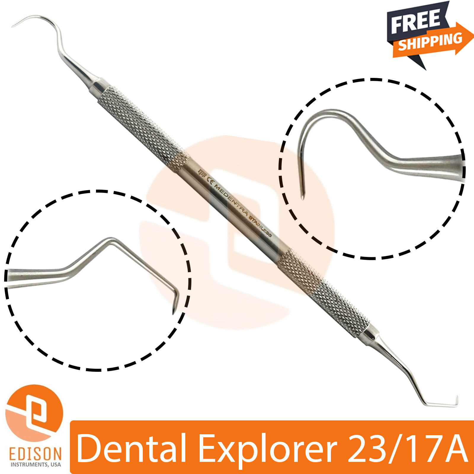 Dental Hygienist Examination Set Dentist Students Tooth Inspection Instruments