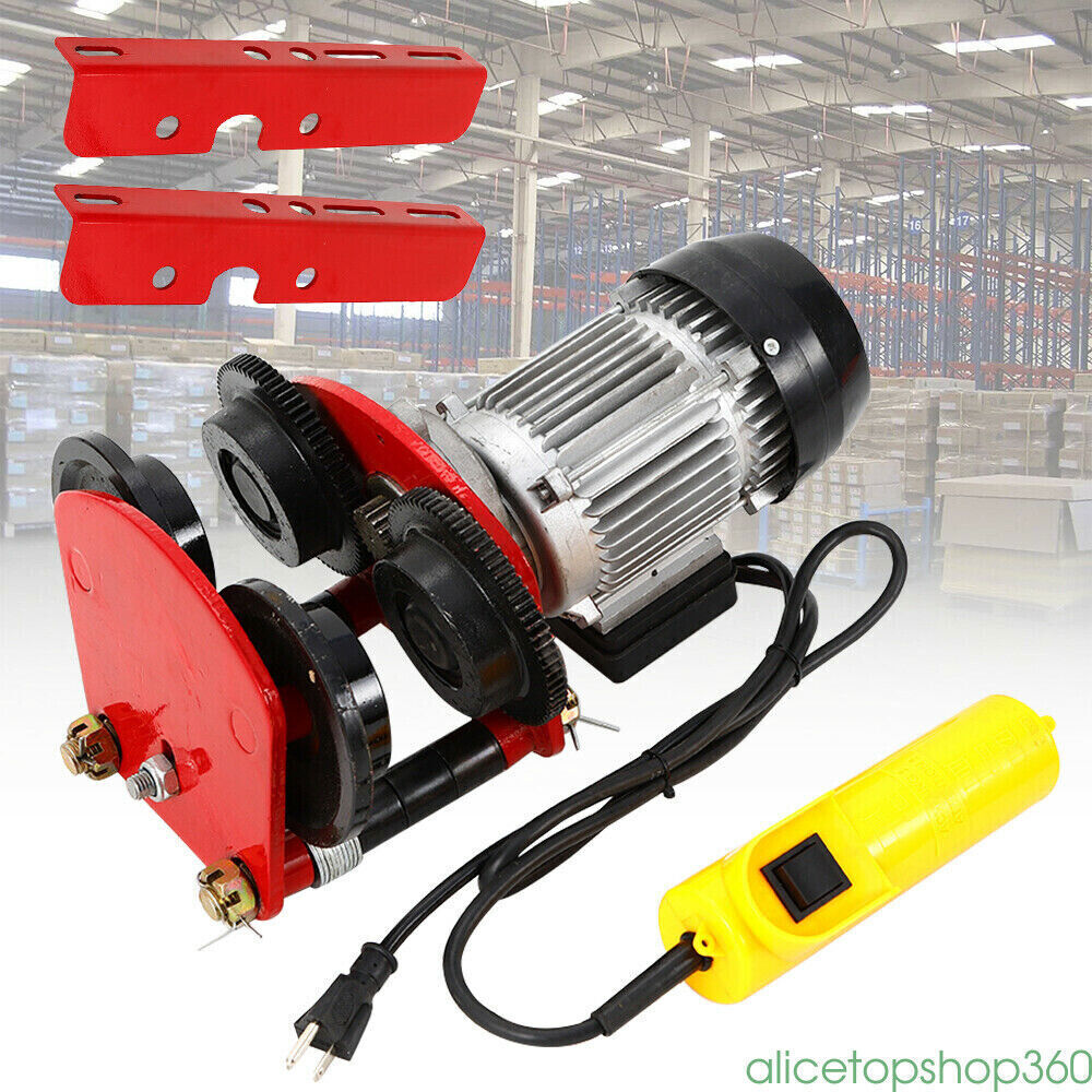 1 Ton Electric Chain Hoist Motor Speed 1400r/Min Power Trolley 500w