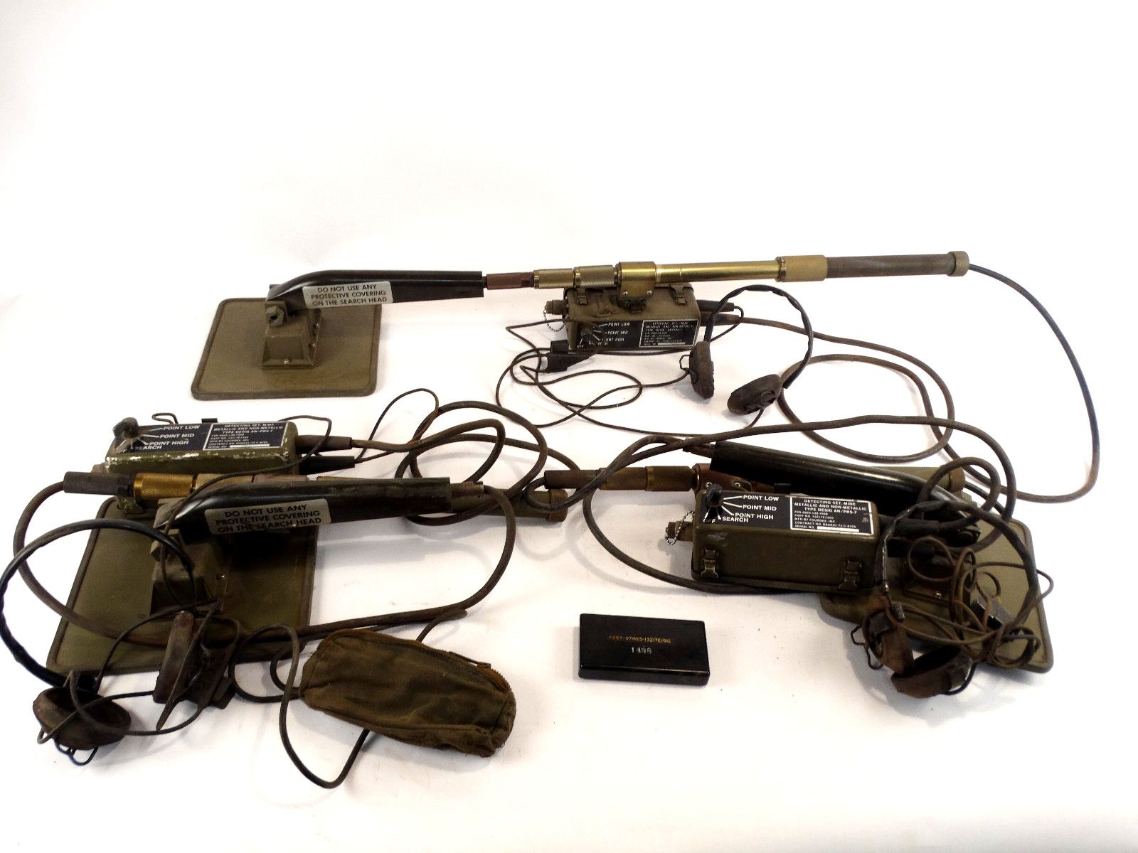 U.S. Military Vietnam War Era AN/PRS-7 Mine Detecting Sets (NO BOX) QTY:3