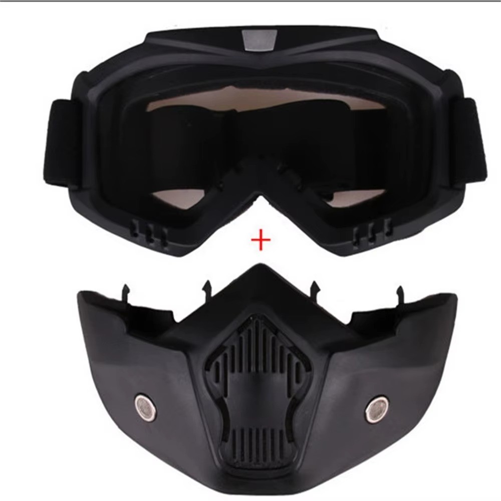 Safety Work Full Face Mask Shield & Goggles, Construction Eye Protection Eyewear