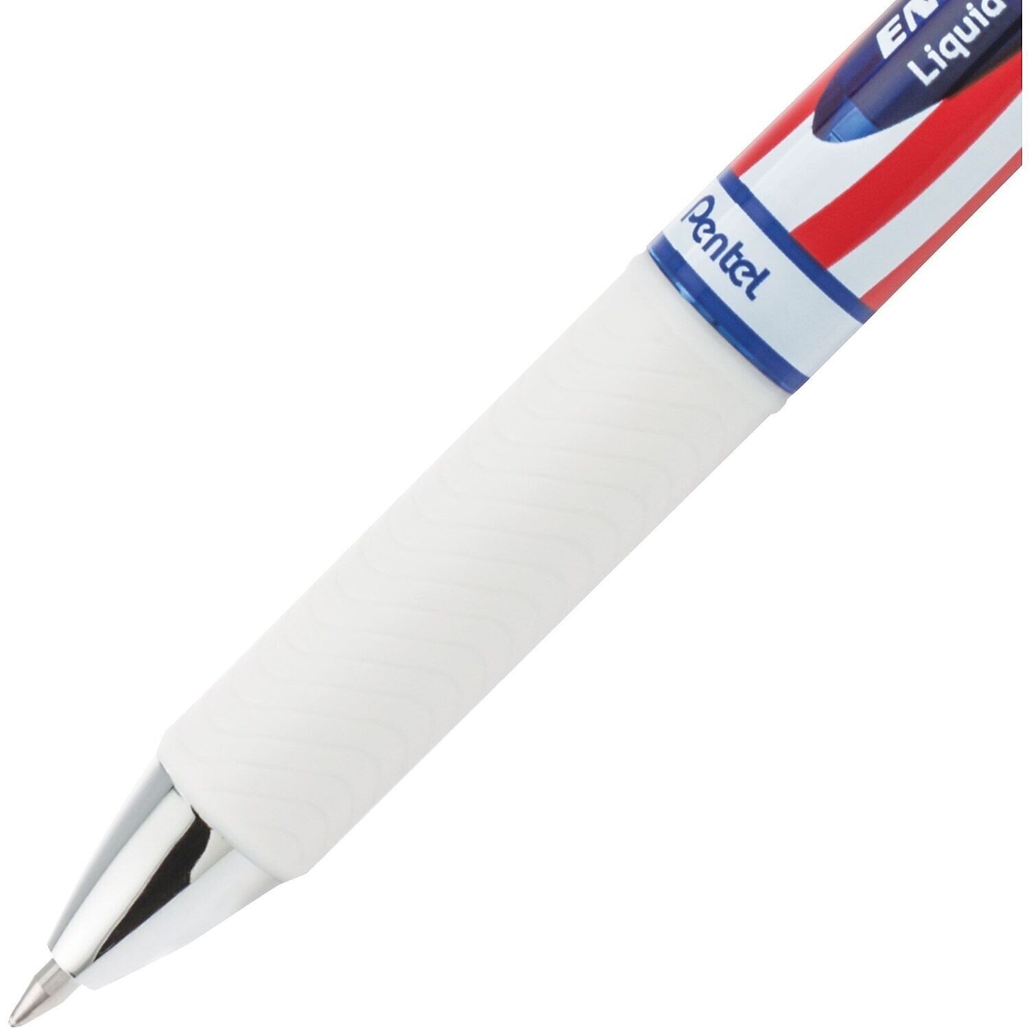 Pentel EnerGel RTX 0.7 STARS STRIPES 3 BLACK LIQUID GEL PEN SEMPER FI MARINE👍3