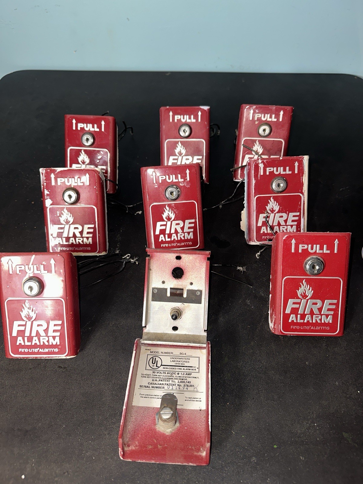 Fire-Lite BG-8 Pull Station