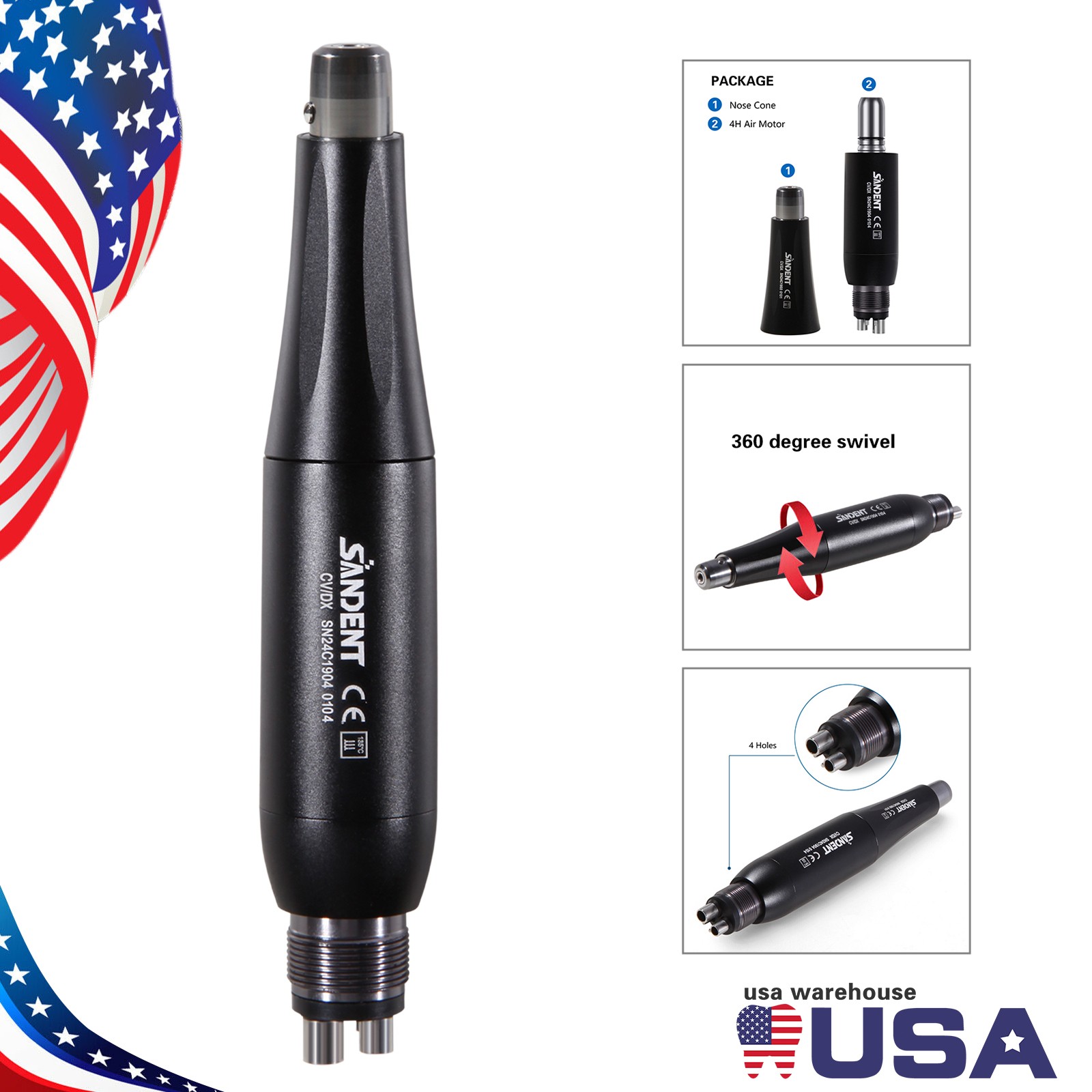 Dental Ultrasonic Scaler Oral Teeth Cleaner Perio Endo Tip For DTE SATELEC