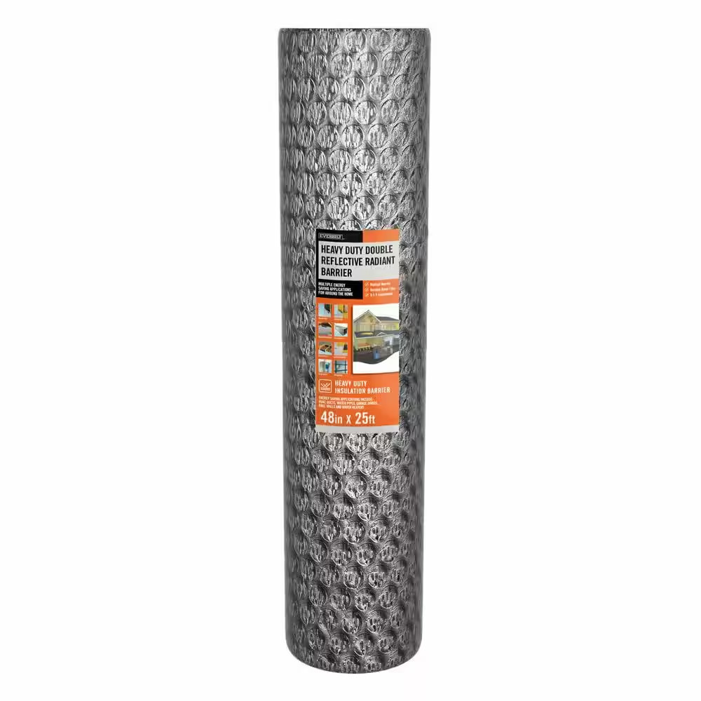 48 In. X 25 Ft. Heavy-Duty Double Reflective Radiant Barrier