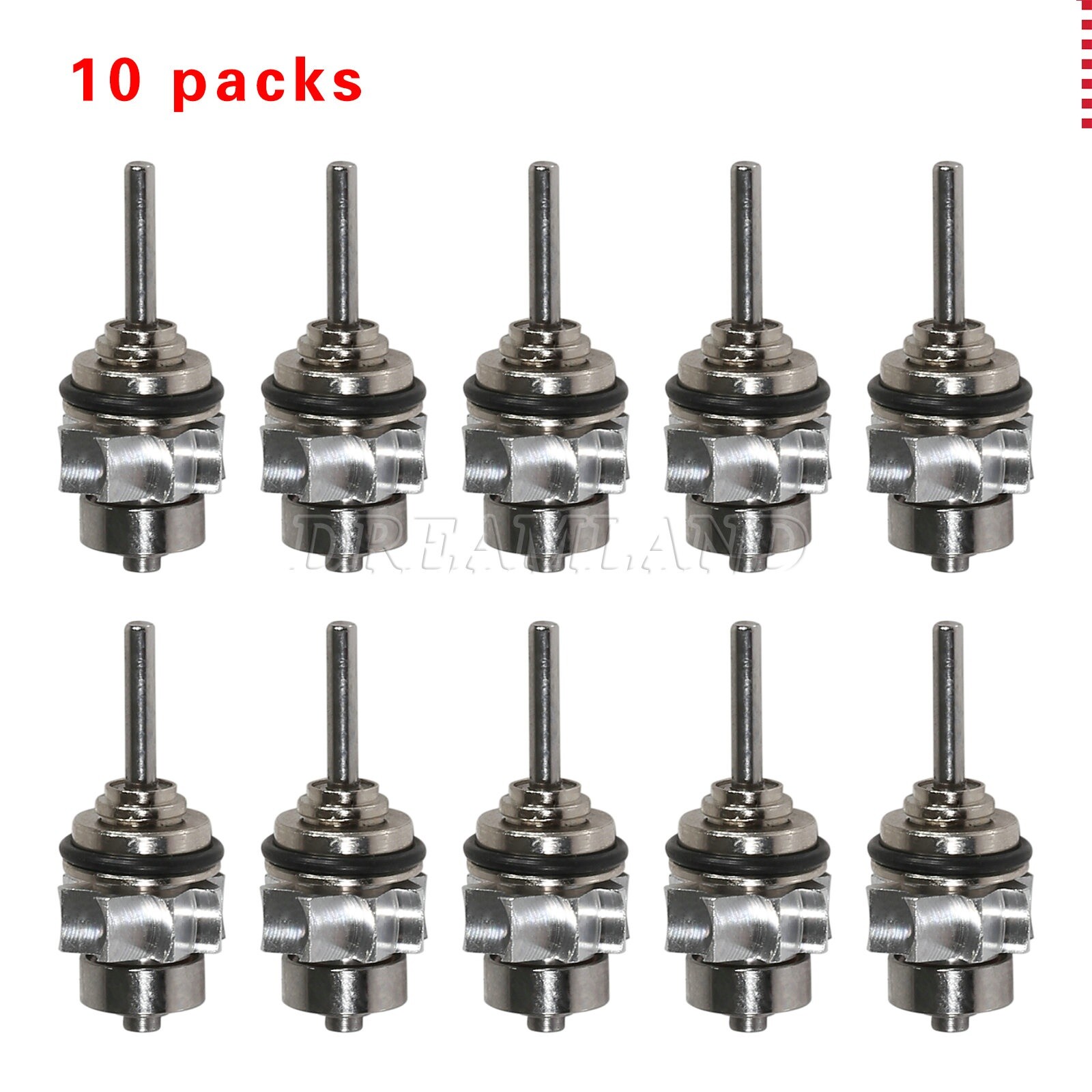 10 Packs NSK Pana Max Style Dental High Speed Turbine Handpiece Push Button 2/4H