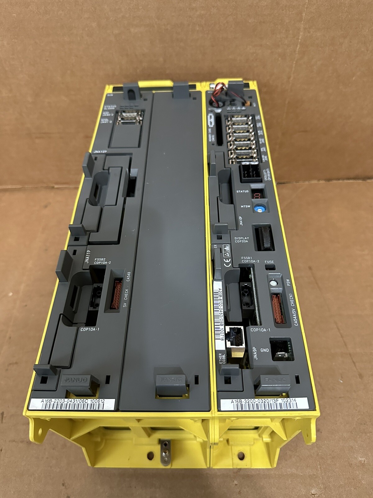 FANUC 16i-M Control System A02B-0265-B503 W/ A16B-3200-0320, A16B-2203-0431