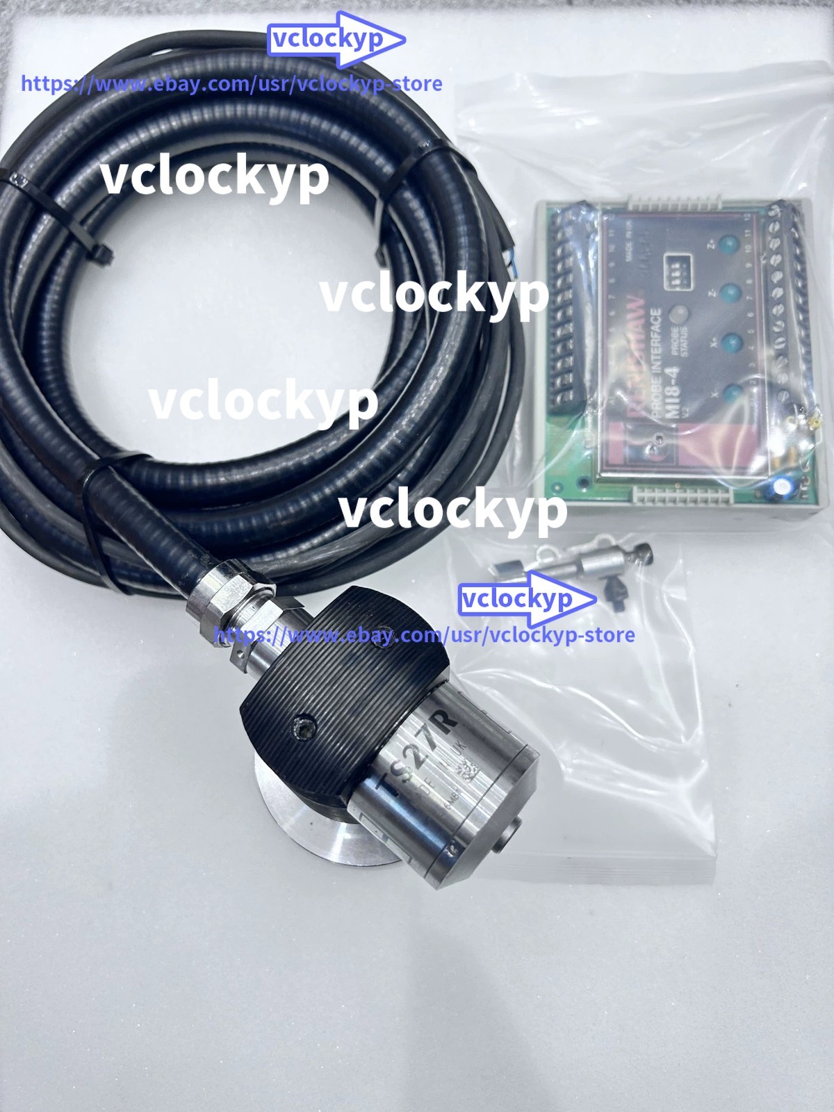 New for RENISHAW TS27R Applicable +Junction box Mi8-4 100% TESTED 8m cable&