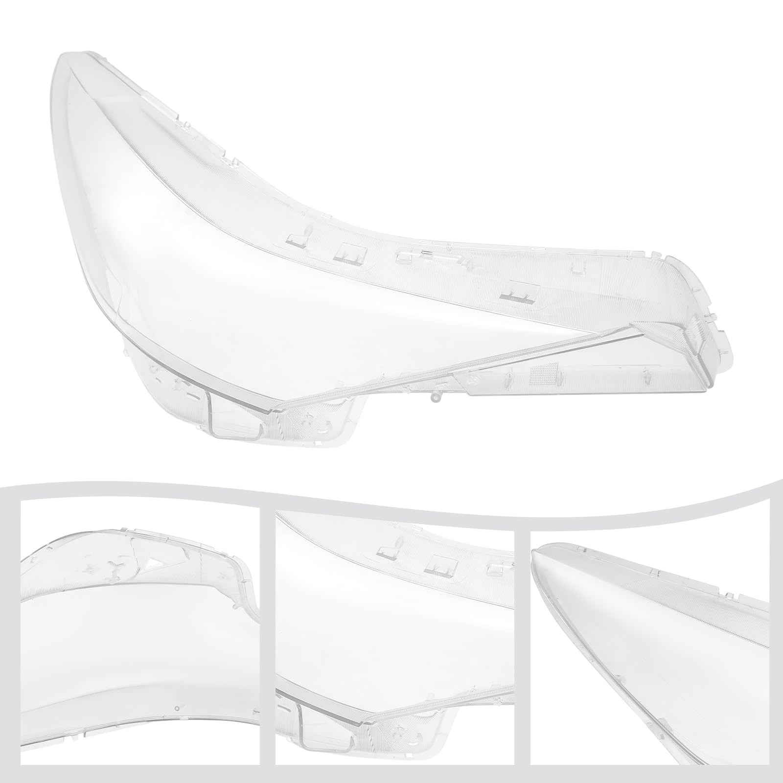 Right Headlight Lens Cover for 2021-2023 Hyundai Elantra Passenger Side Clear