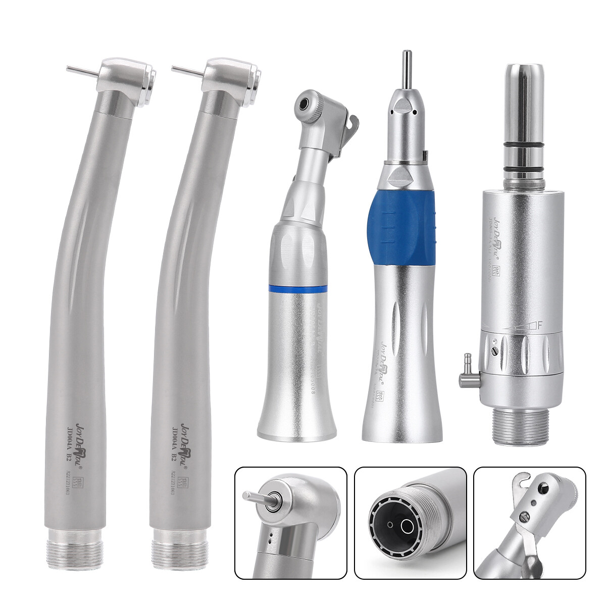 USPS Dental Pana Max High & Low Speed Handpiece Kit 2/4 Holes Joydental