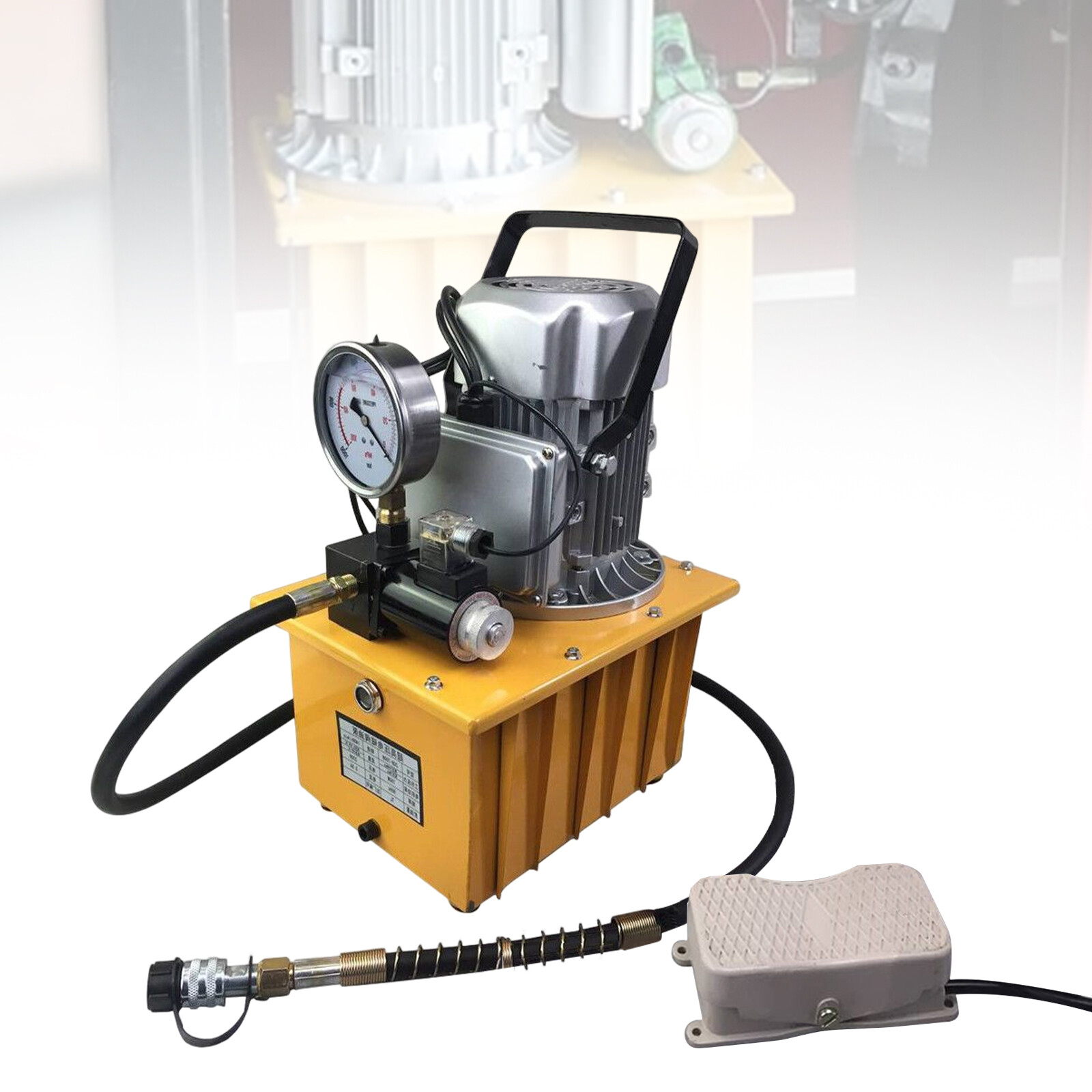 Single Acting Hydraulic Vane Pump Power Unit Pack with Oil Hose 1400r/Min 110V