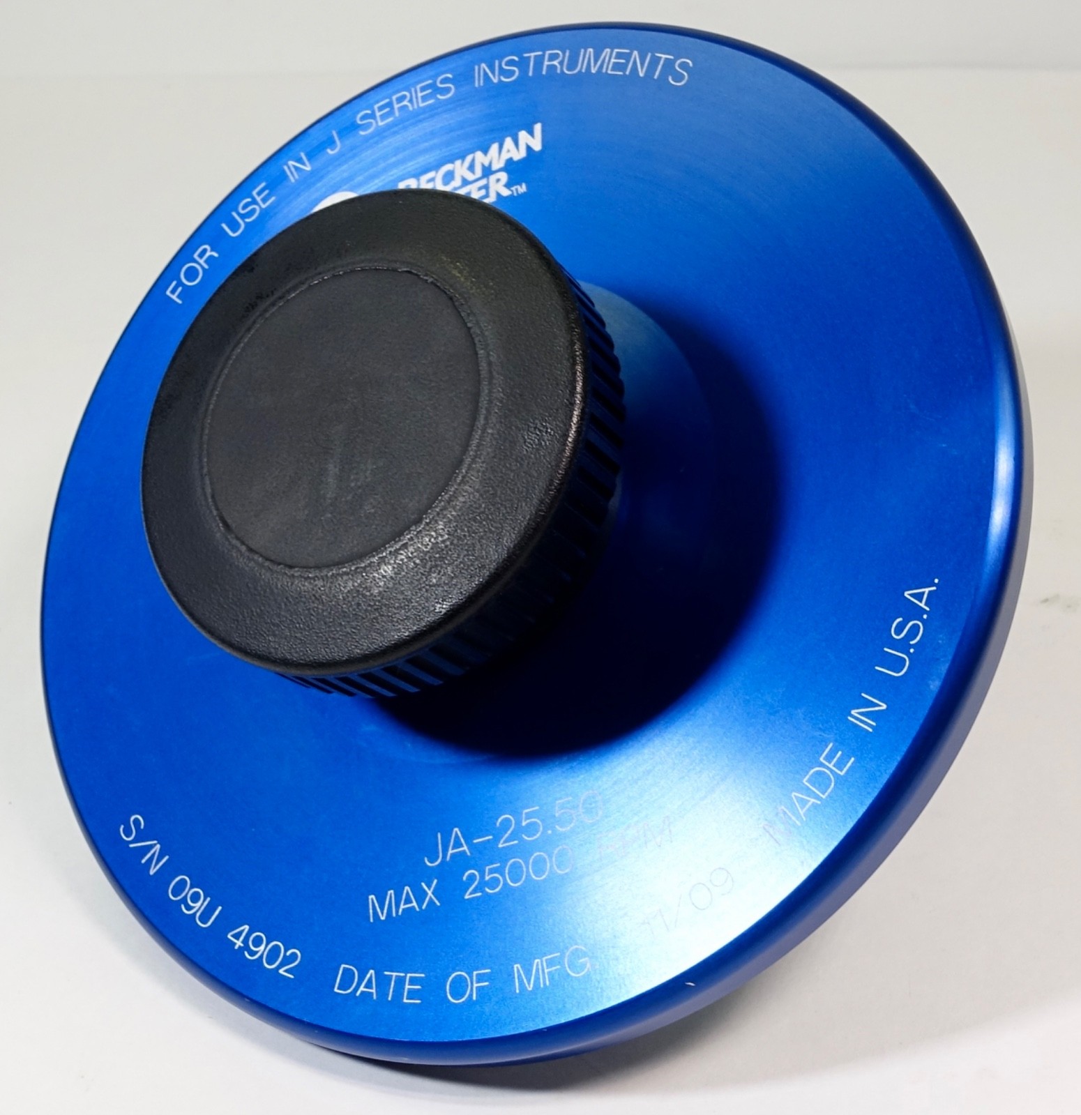 Beckman Coulter JA-25.50 Fixed-Angle Rotor 8x50mL 25,000 rpm; Great Condition