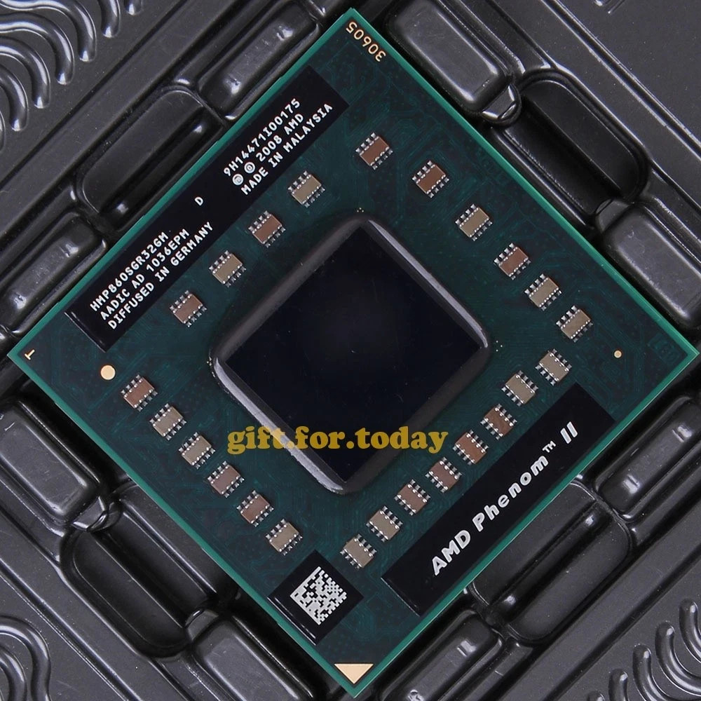 Original Phenom II P860 2 GHz Triple-Core (HMP860SGR32GM) Processor CPU #zb