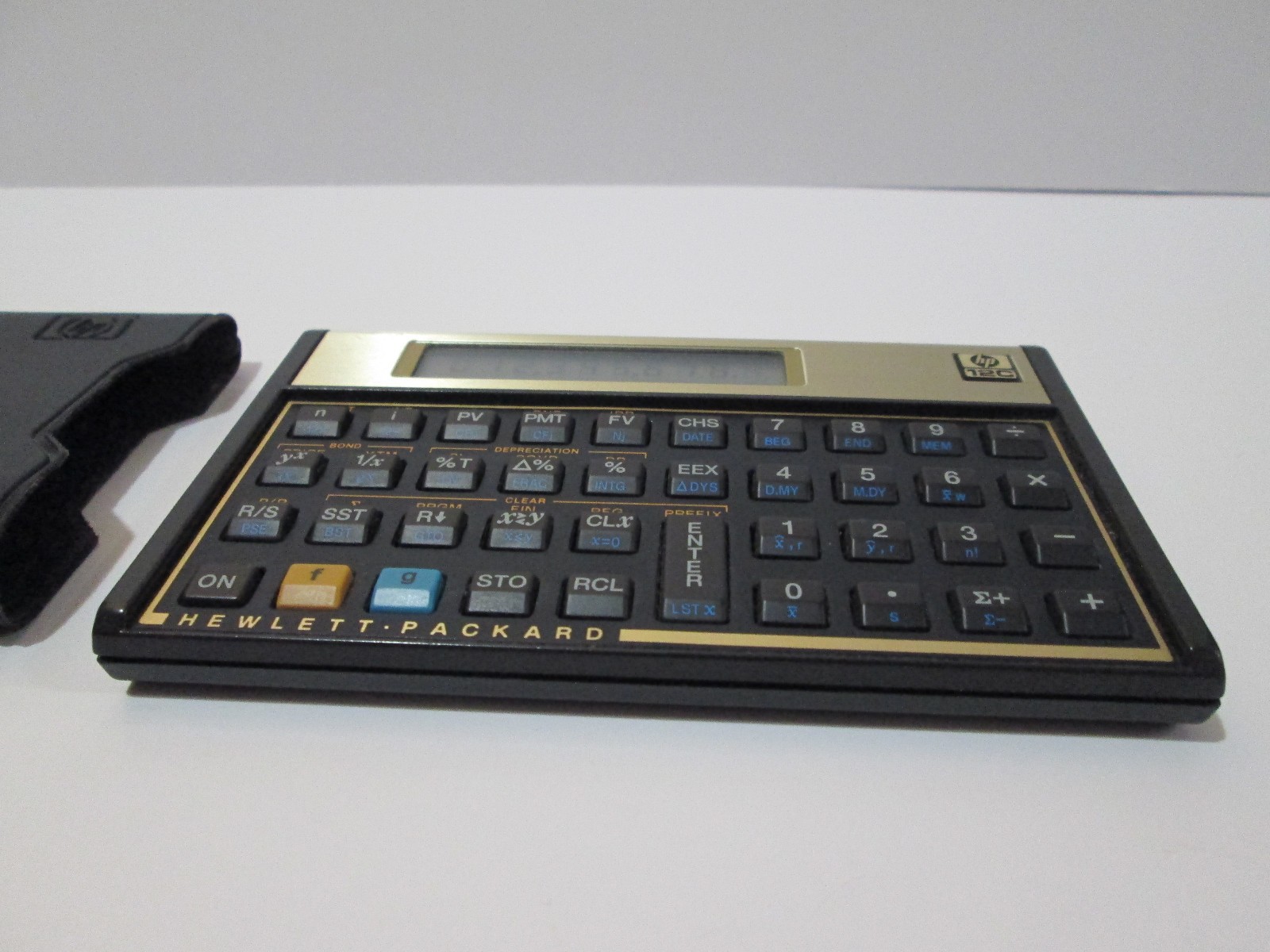 Vintage HP 12C Financial Programmable Calculator Made in Malaysia With Case