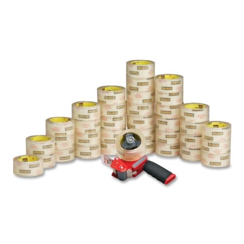 3M 3750CS Scotch Packaging Tape 1.88″ x 54.68 Yd Clear