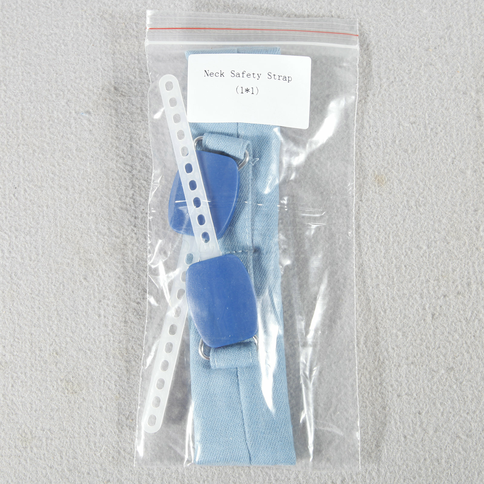 Dental Neck Safety Strap Orthodontic High Pull Strap Headgear Blue