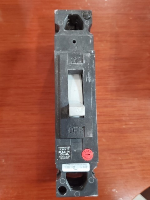 GE THED1132020 BREAKER