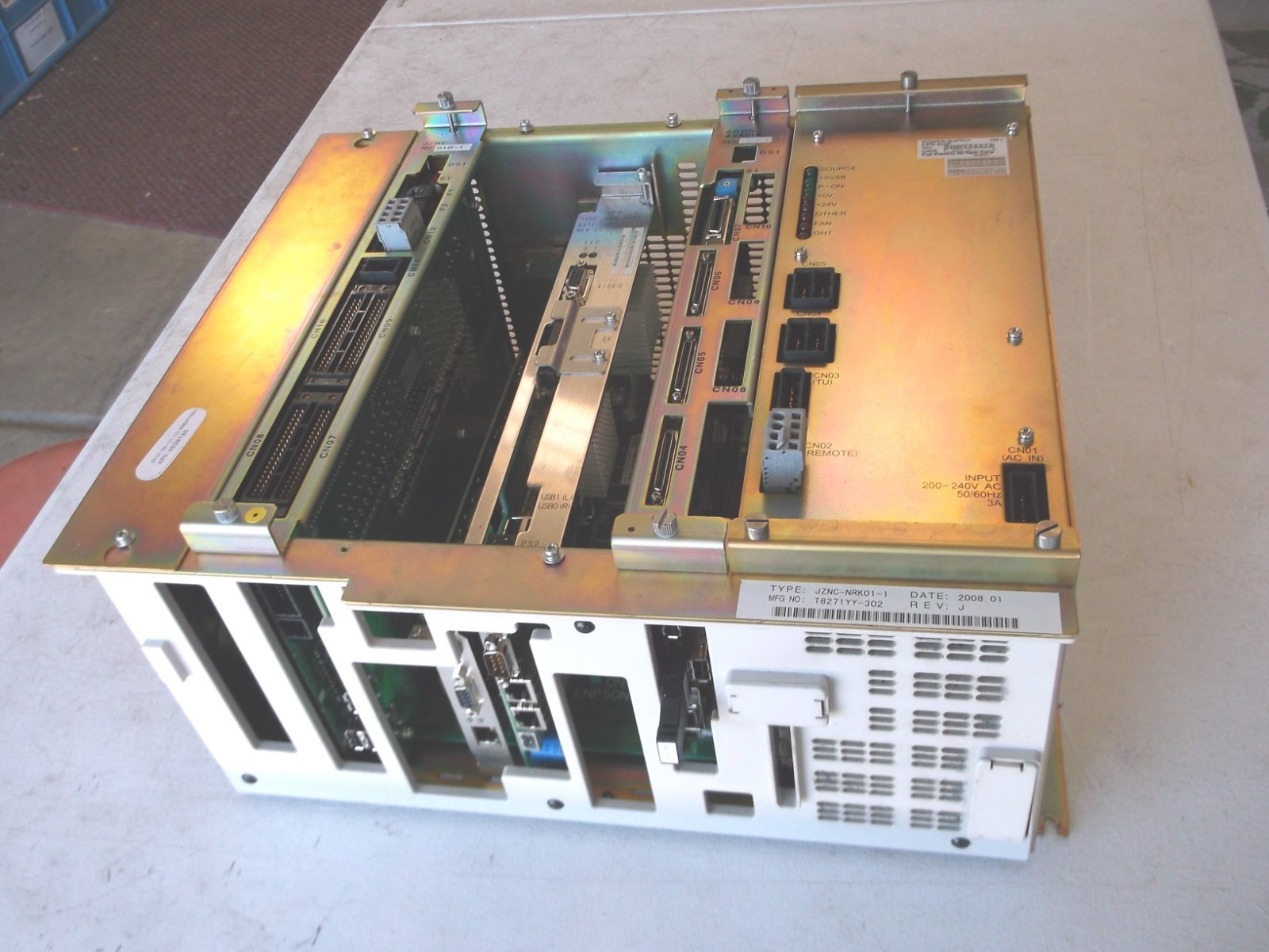 Yaskawa JZNC-NRK51-1 Motoman Control Chassis, JANCD-NCP-01-1, JZNC-NIF-01B, More