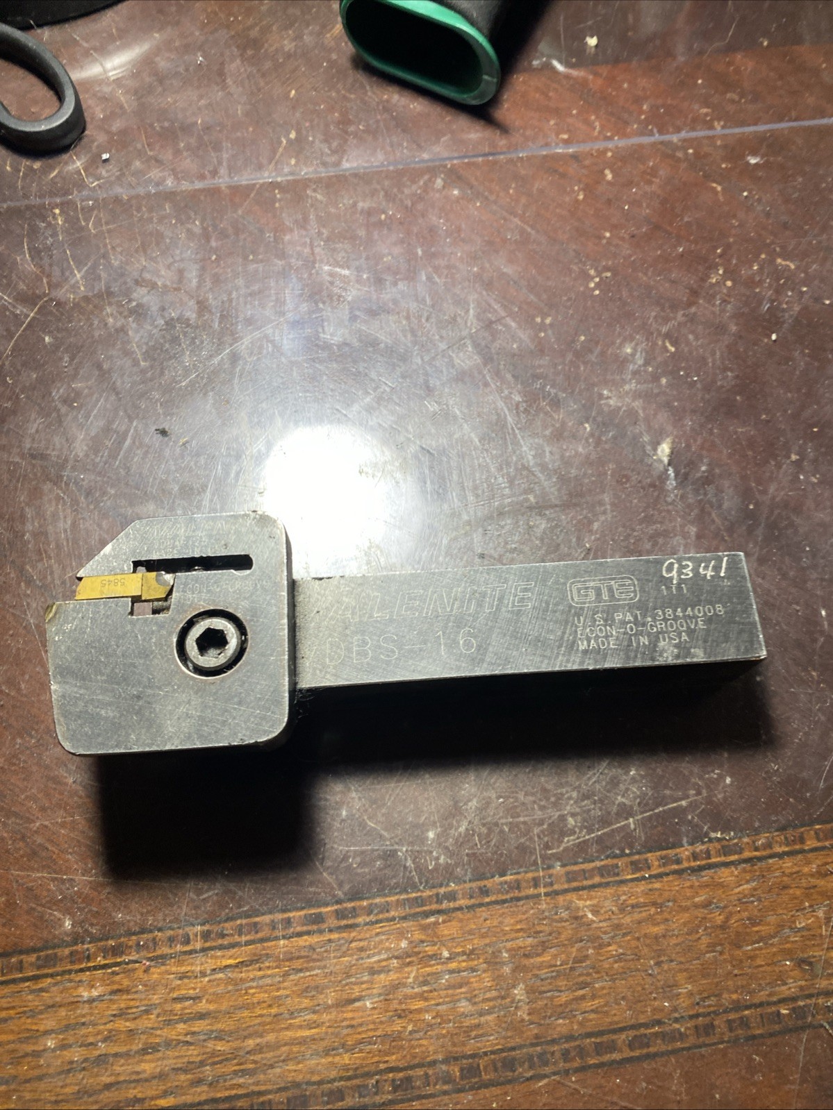 VALENITE ECONOGROOVE VDBS-16 Grooving Cut-Off 1” Shank Lathe Tool Holder (M07)
