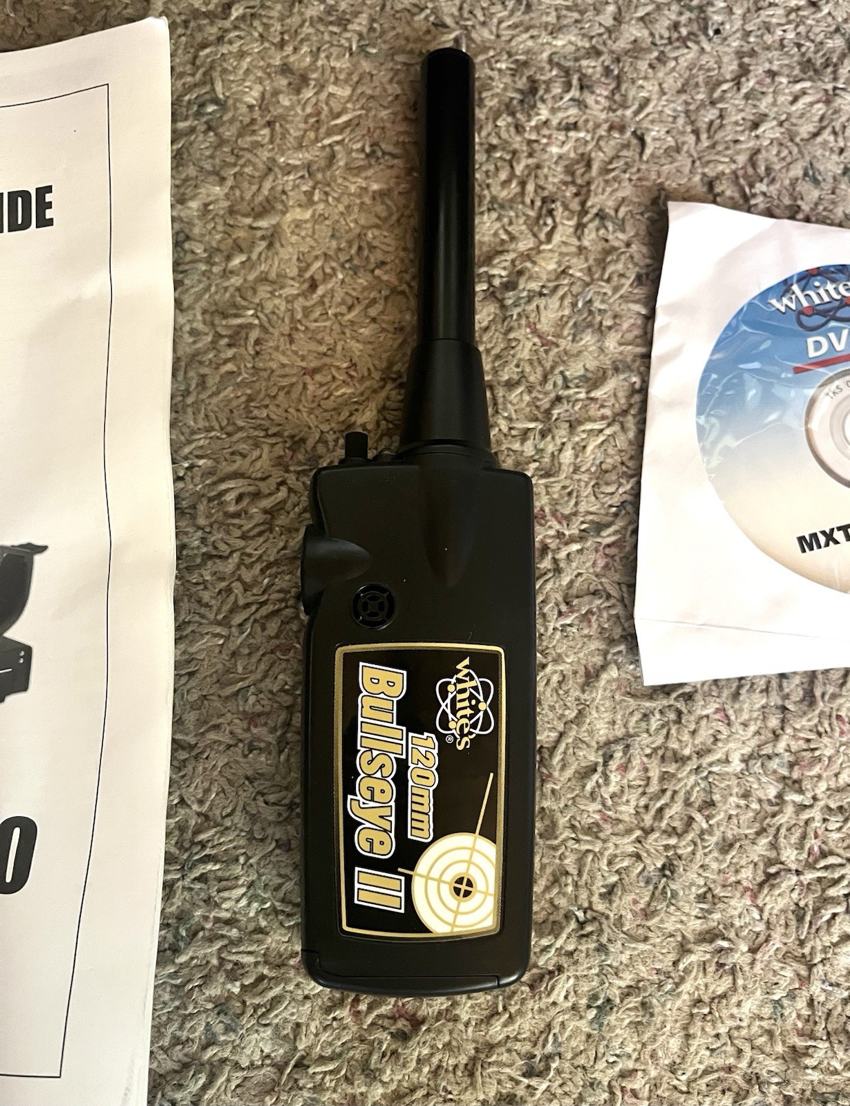 WHITE’S MXT Tracker E-Series Metal Detector + Extras – Excellent Condition!!